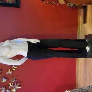 NWT Nanette Lepore low rise black trousers pockets button up pants - Size 2